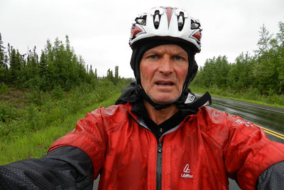 Thomas Widerin - cycling the world - Alaska Highway 2012