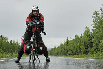 Thomas Widerin - cycling the world - Alaska Highway 2012