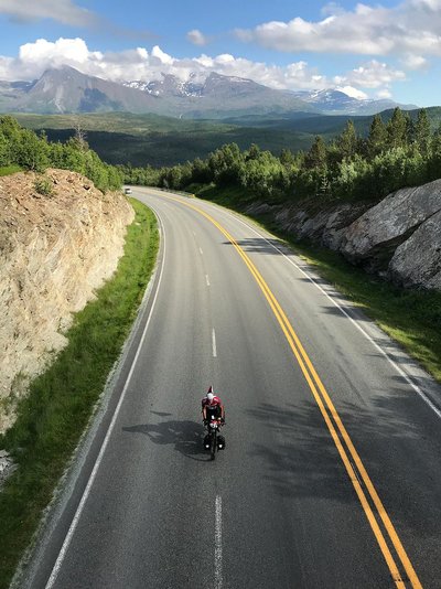 Thomas Widerin - cycling the world - Nordkap 2019