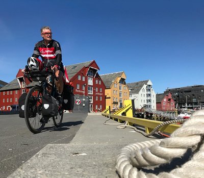 Thomas Widerin - cycling the world - Nordkap 2019