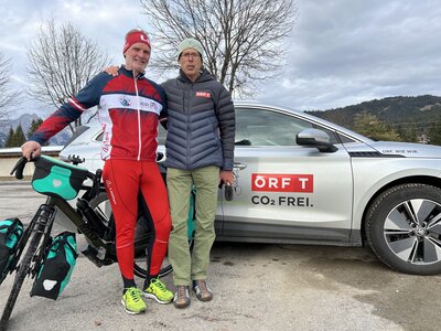 "Der Weltenradler": ORF Radio Tirol Podcast "Bei die Leut´"