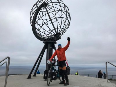 Thomas Widerin - cycling the world - Nordkap 2019