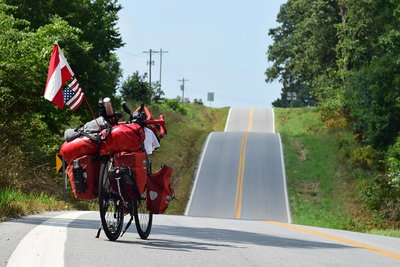 Thomas Widerin - cycling the world - Inside America 2016