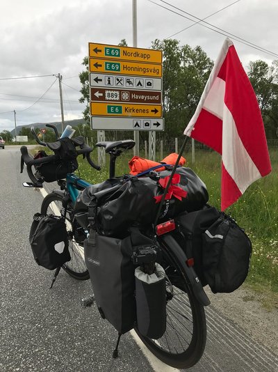 Thomas Widerin - cycling the world - Nordkap 2019