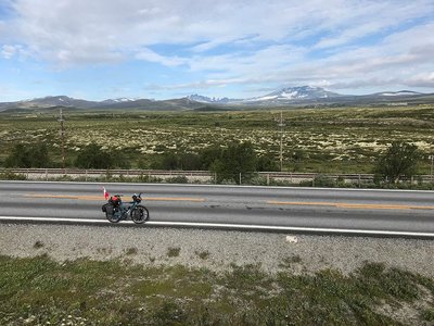 Thomas Widerin - cycling the world - Nordkap 2019