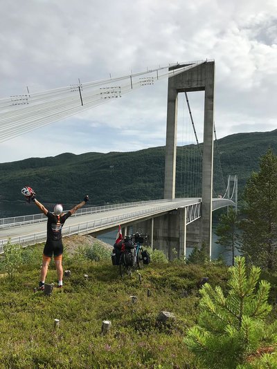 Thomas Widerin - cycling the world - Nordkap 2019