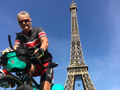 Thomas Widerin - cycling the world - Paris 2020