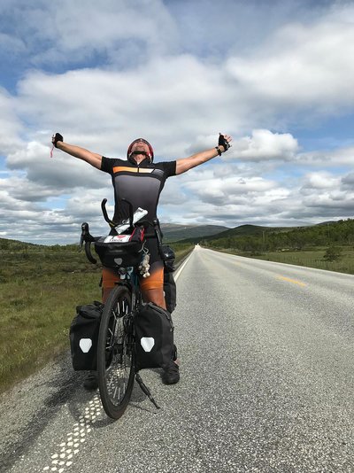 Thomas Widerin - cycling the world - Nordkap 2019