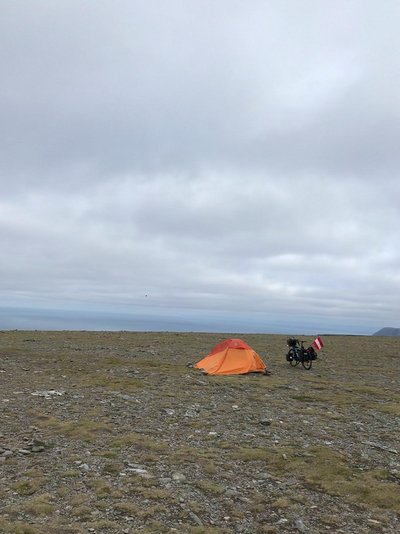 Thomas Widerin - cycling the world - Nordkap 2019