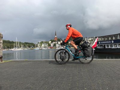 Thomas Widerin - cycling the world - Nordkap 2019