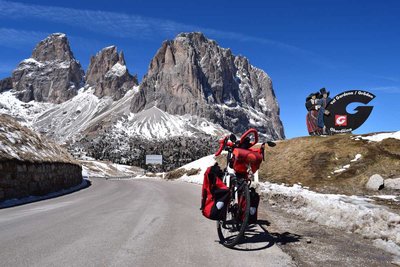 Genussradeln in den Südtiroler Dolomiten