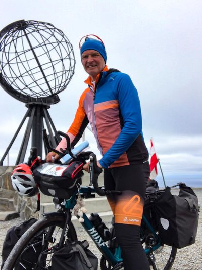 Thomas Widerin - cycling the world - Nordkap 2019