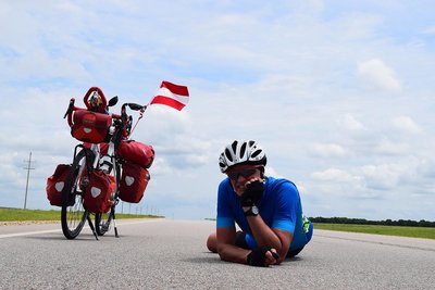 Thomas Widerin - cycling the world - Inside America 2016