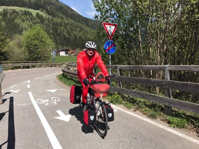 Genussradeln in den Südtiroler Dolomiten